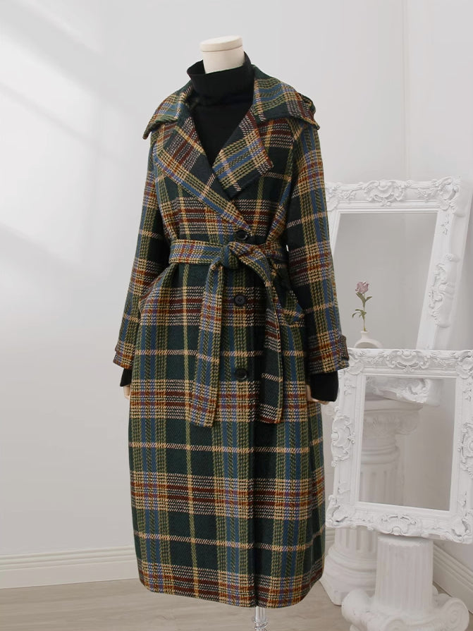 Forest Plaid Coat (2 Colors)