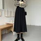 Woven Pleated Midi Skirt (2 Colors)