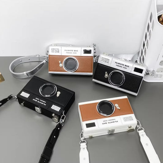 Vintage Camera Crossbody Bag (4 Colors)