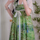 Watercolor Garden Qixiong Dress (Green)