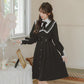 Kuromi Faux Blazer Dress (Black)