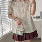 Butterfly Garden Embroidered Blouse (2 Colors)