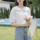Budding Blossoms Short Sleeve Blouse (2 Colors)