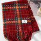 Red Plaid Scarf Series (Assorted)