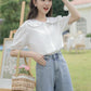 Budding Blossoms Short Sleeve Blouse (2 Colors)