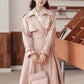 Sweet Heart Trench Coat (Pink)