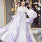 Butterfly Wings Qixiong Ruqun Set (Purple)