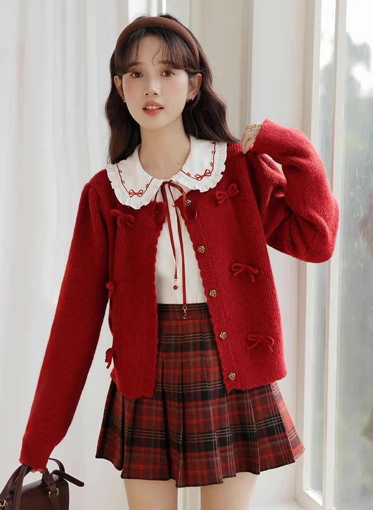 Bow-tiful Cardigan (4 Colors)