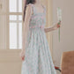 Marshmallow Floral Cami Dress (Mint/Pink)