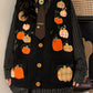Pumpkin Patch Sweater Vest (Black)