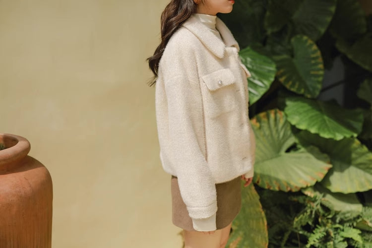 Soft Touches Faux Mink Jacket (2 Colors)