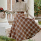 Toasted Marshmallow Sweater & Skirt Set (Khaki)