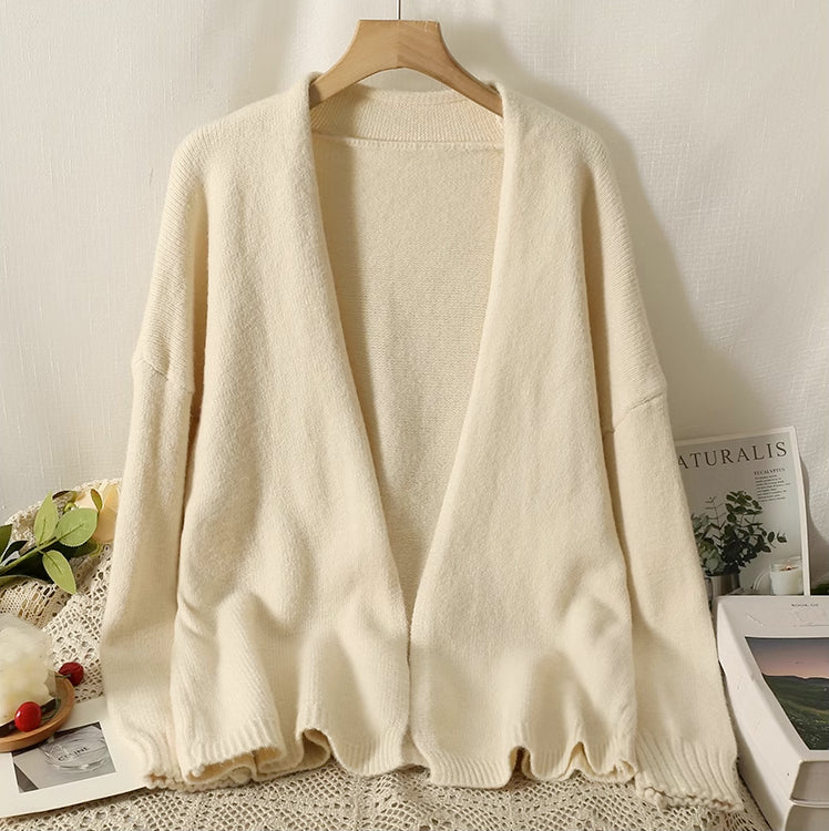 Basic Open Front Cardigan (7 Colors)