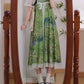 Watercolor Garden Qixiong Dress (Green)