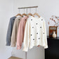 Polka Hearts Sweater (4 Colors)