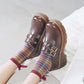 Double Buckle Mary Jane Brogues (2 Colors)