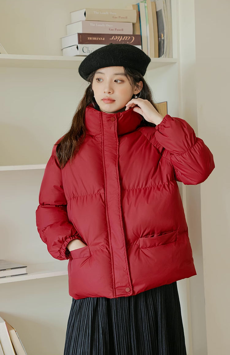 Basic Puffer Jacket (4 Colors)