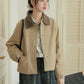 Boyfriend Utility Jacket (Khaki)