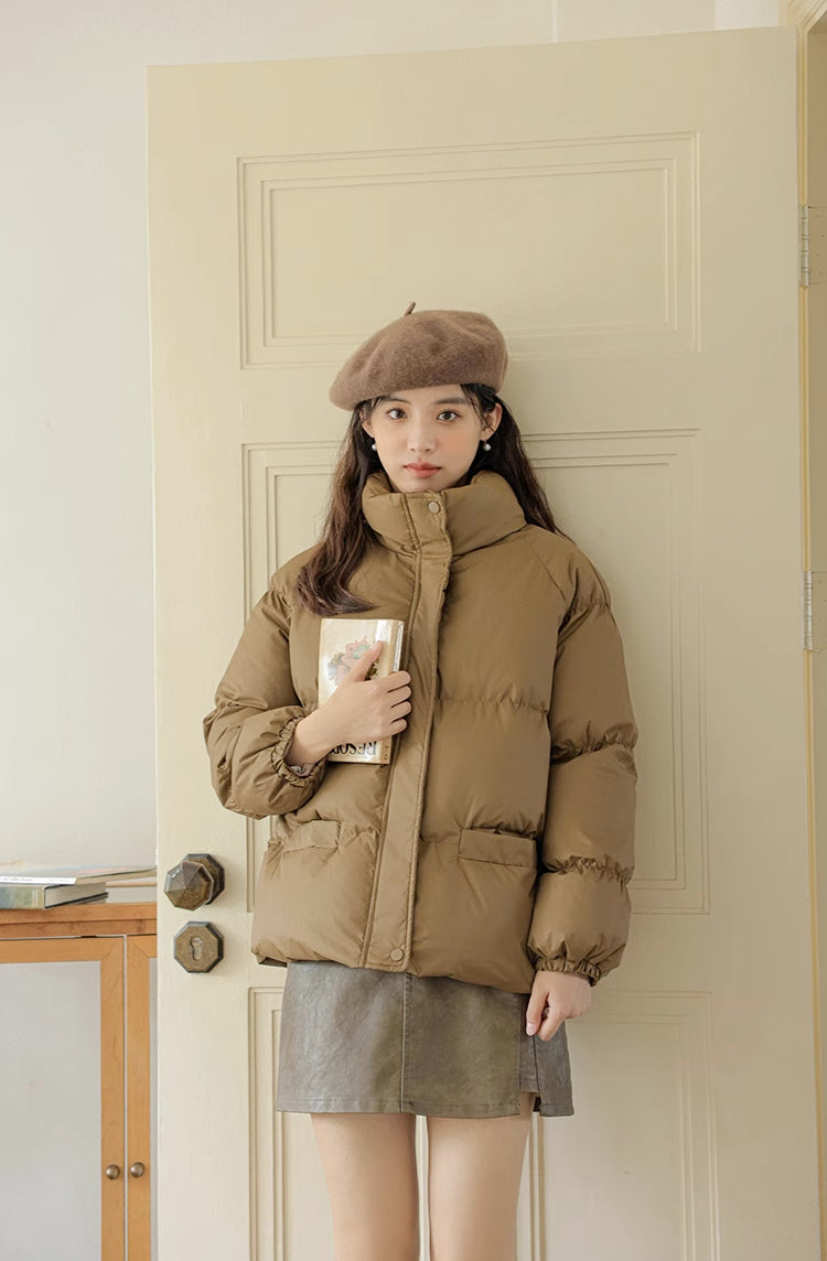 Basic Puffer Jacket (4 Colors)