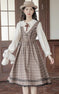 NONA Peony Knit Dress Mocca