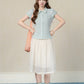 Gingham Fresh Blouse (Mint)