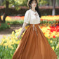 Evergarden Short Sleeve Blouse & Skirt Set (7 Colors)