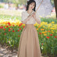 Evergarden Short Sleeve Blouse & Skirt Set (7 Colors)