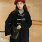 Basic Toggle Button Midi Coat (2 Colors)