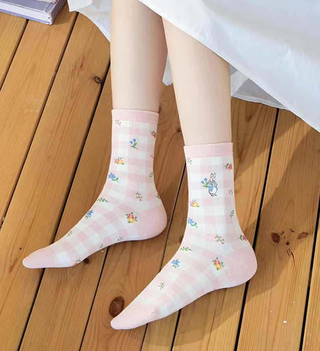 Peter Rabbit Socks Gift Box (Pink)