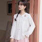 Floral Broderie Blouse (2 Colors)