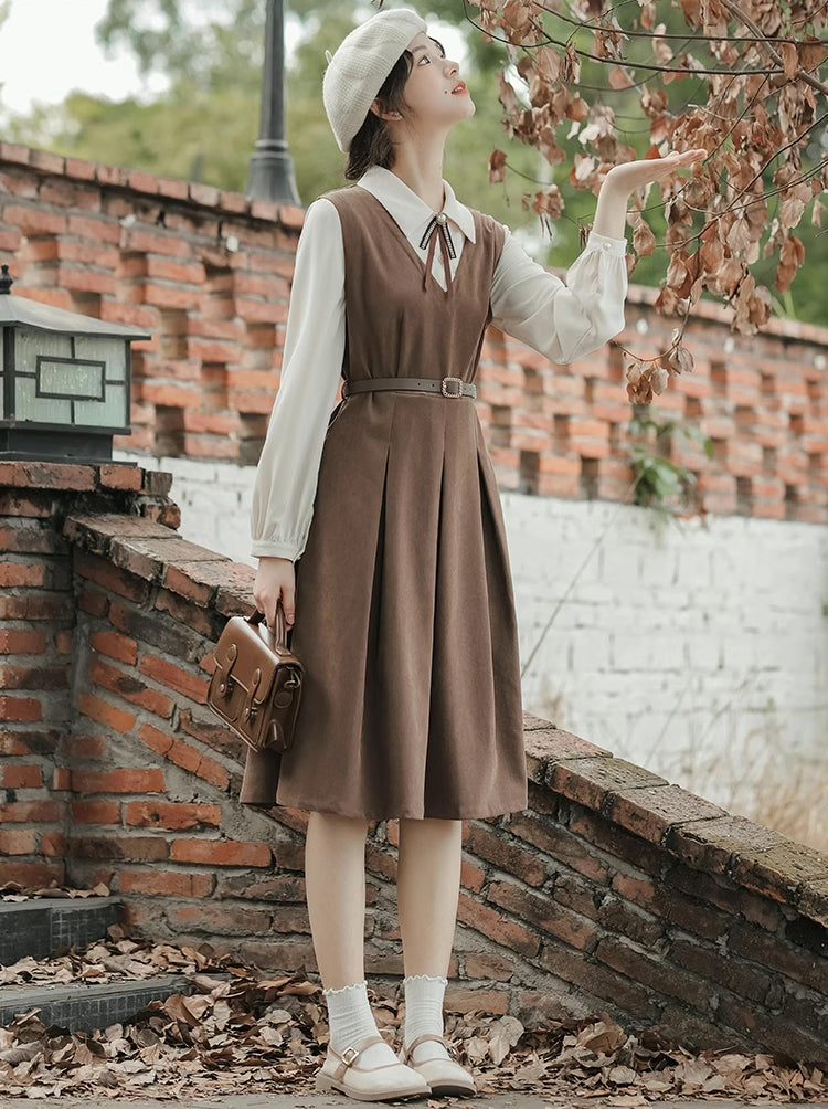 Rustic vintage fashion outfit