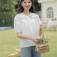 Budding Blossoms Short Sleeve Blouse (2 Colors)