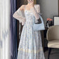 Watercolor Rose Cami Midi Dress (3 Colors)
