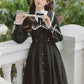 Kuromi Faux Blazer Dress (Black)