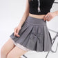 Bow Lace Pleated Mini Skirt (7 Colors)