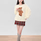 Fuzzy Bear Sweater (Cream)