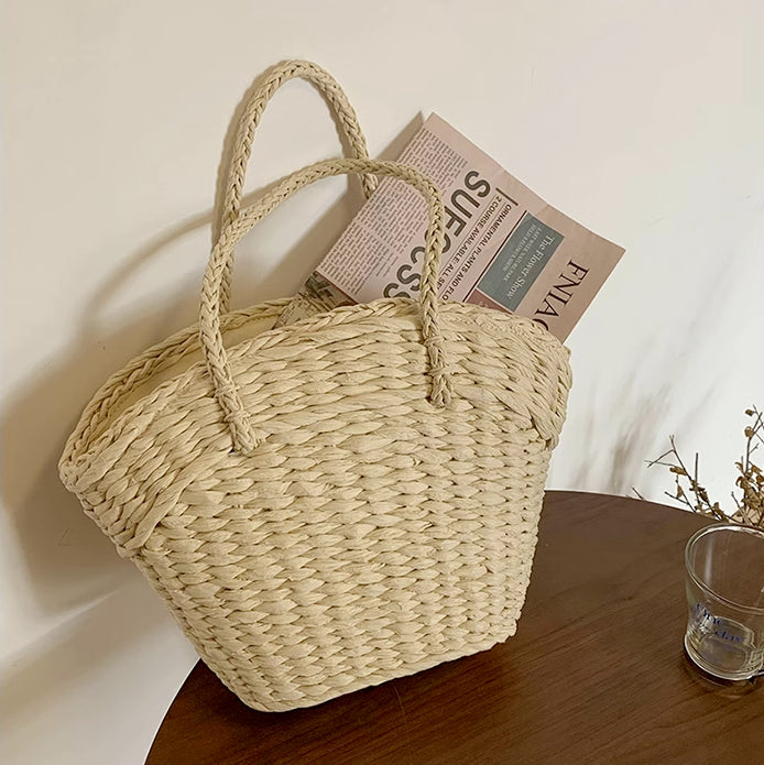 Essential Straw Tote Bag (2 Colors)