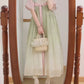 Peach Willow Qixiong Dress (Pink/Green)