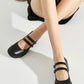 Double Strap Mary Jane Shoes (2 Colors)