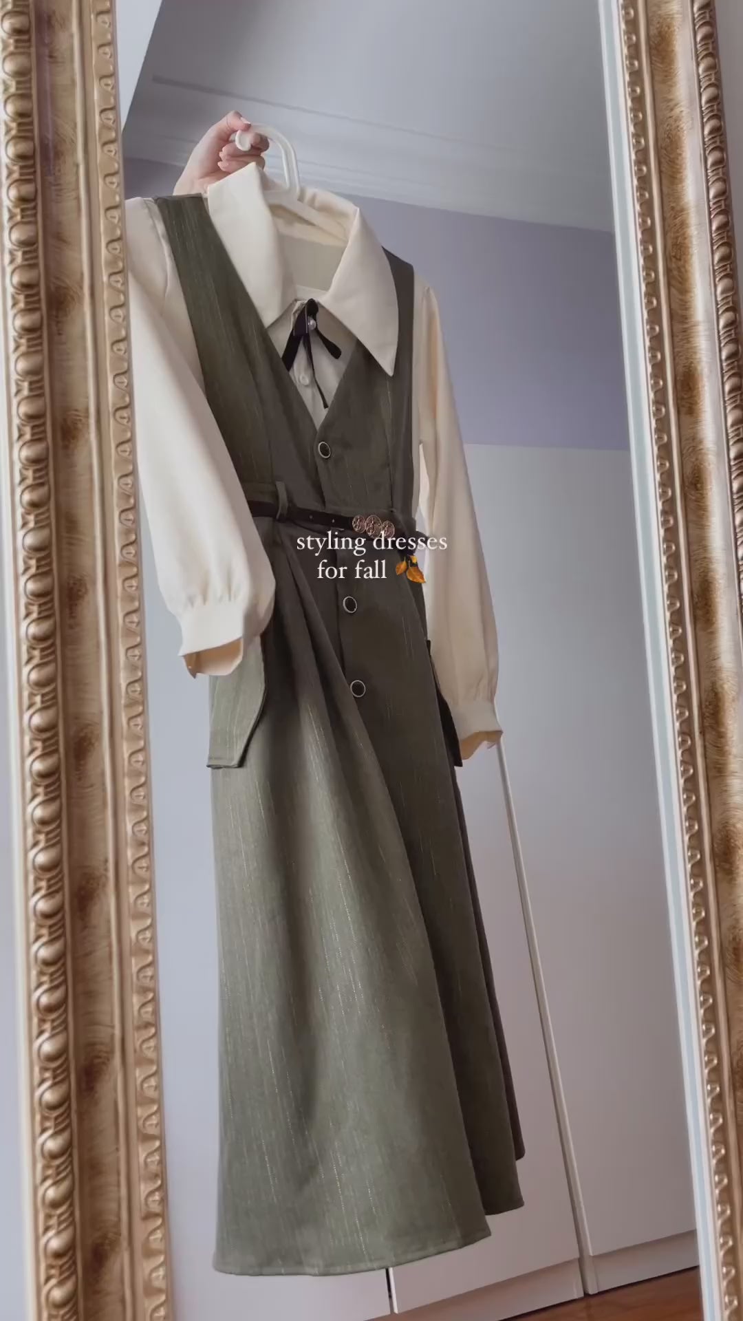 Traveller's Pinstripe Pinafore Set (3 Colors) – Megoosta Fashion