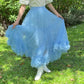 Ruffle Twirl Tulle Maxi Skirt (6 Colors)