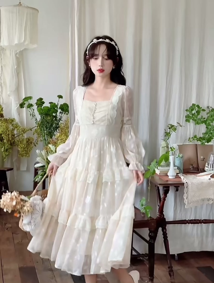 Enchanted DayDream Antique Edwardian Victorian Lace Wedding Set