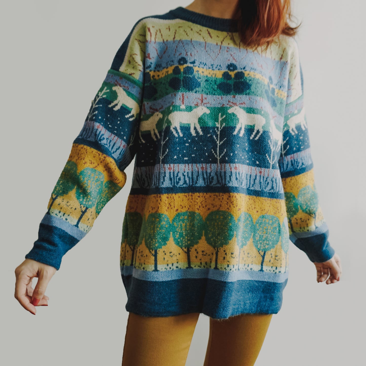 Forest Moose Sweater (2 Colors)