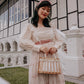 Sweet Dreams Midi Dress (Cream)