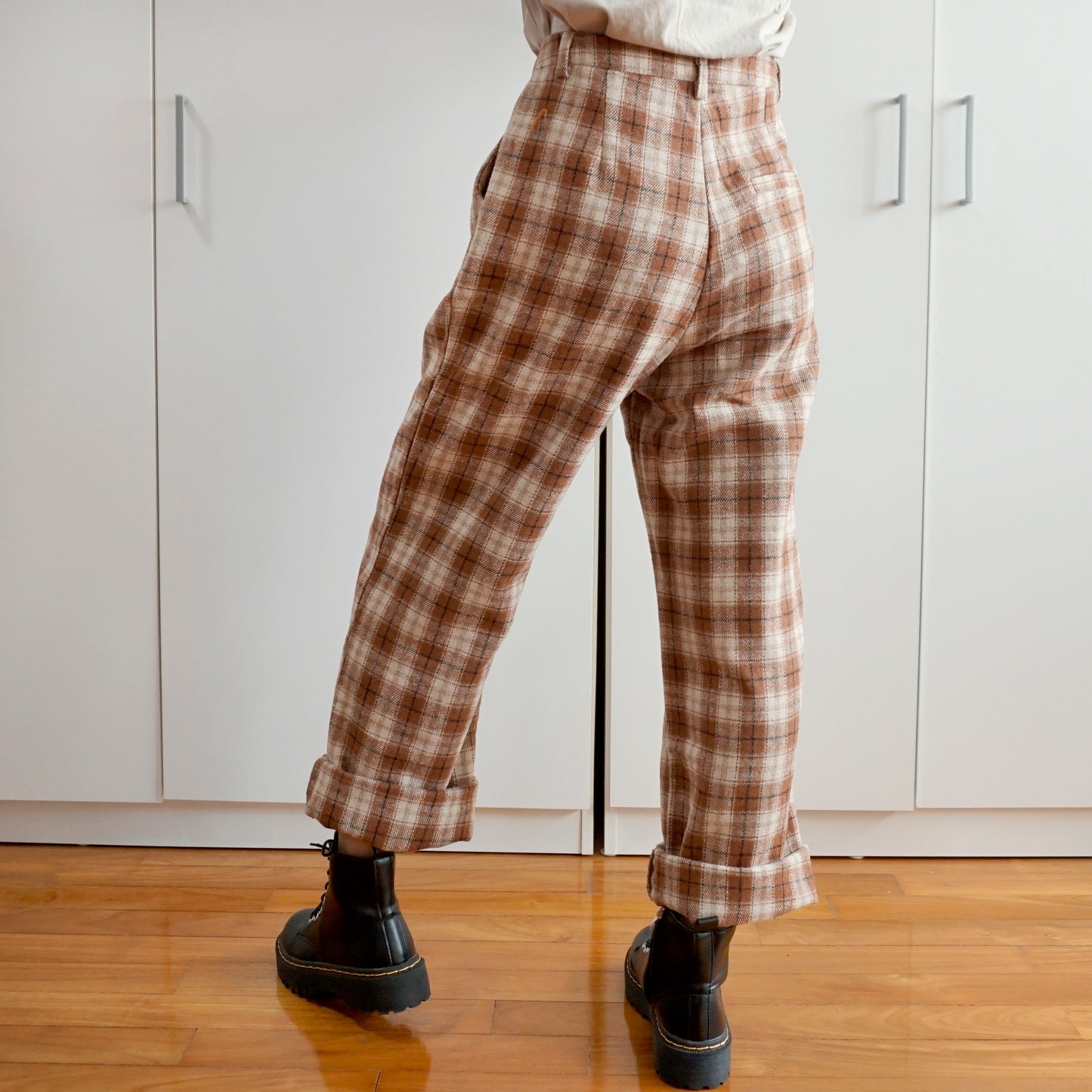 Fall Checkered Plaid Pants (2 Colors)