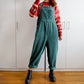 Corduroy Overalls (Forest Green)