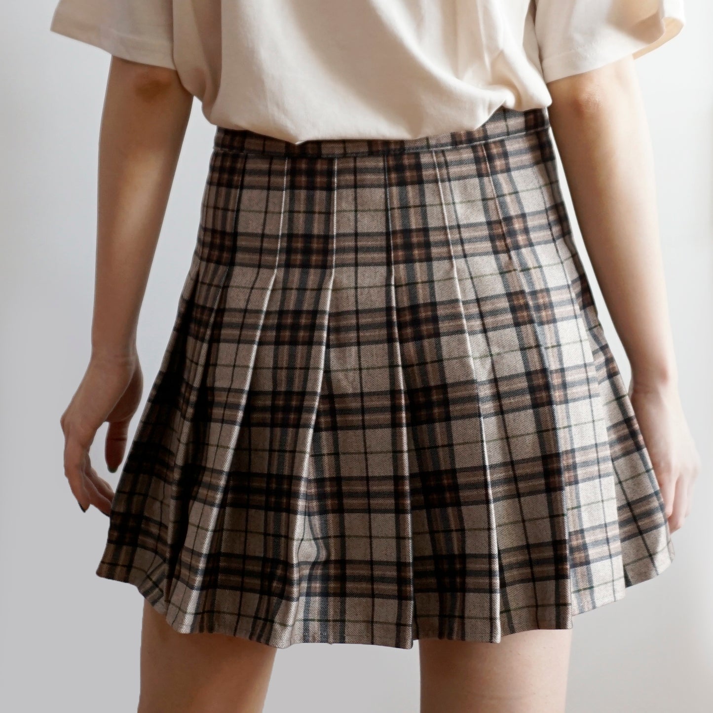 Multi Plaid Tennis Skirt (5 Colors)