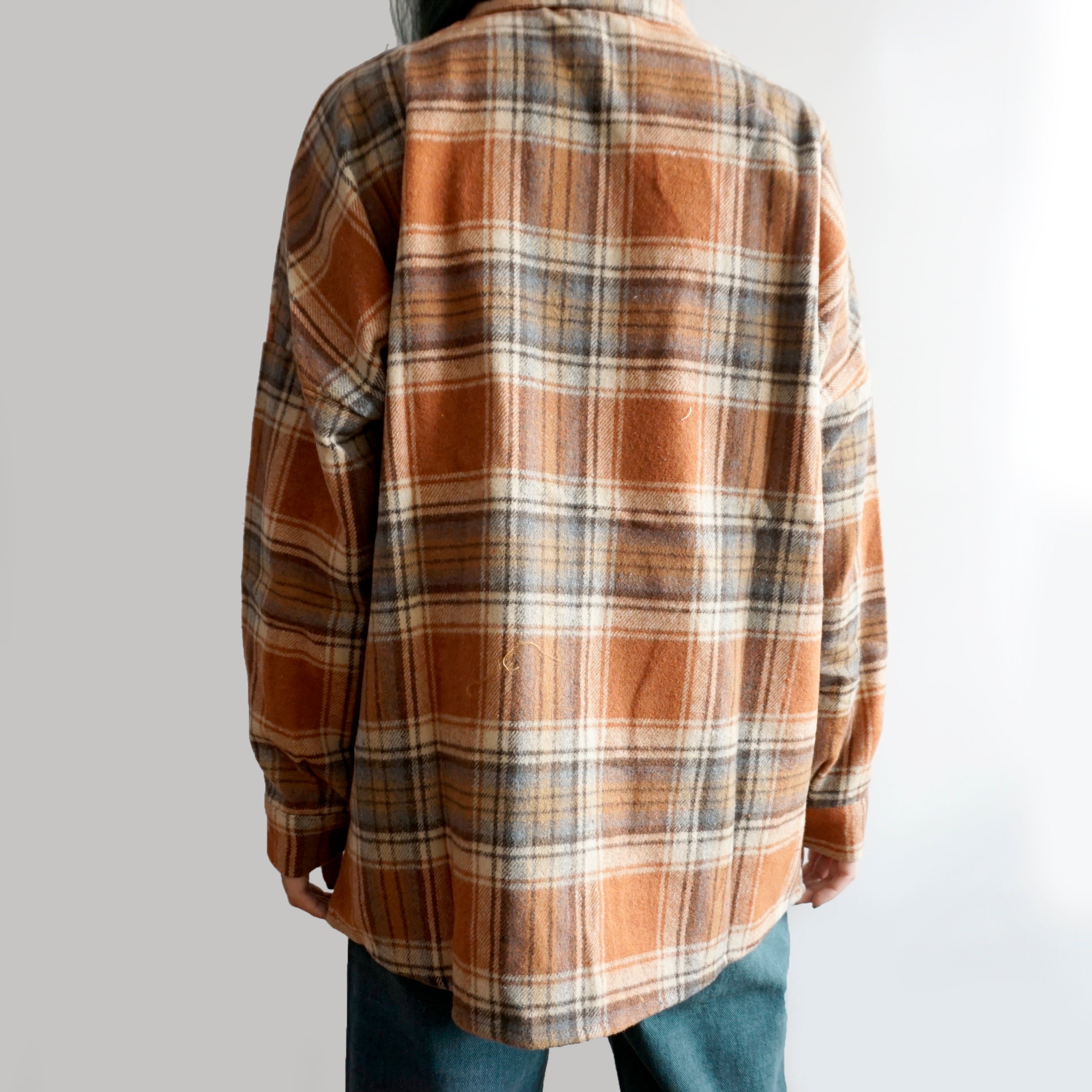 Pumpkin Spice Plaid Shirt (2 Colors) – Megoosta Fashion