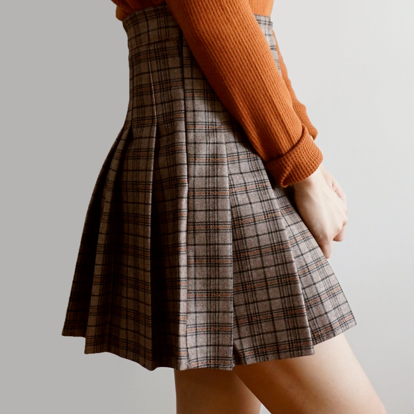 Multi Plaid Tennis Skirt (5 Colors)