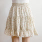 Ditsy Floral Tiered Skirt (2 Colors)